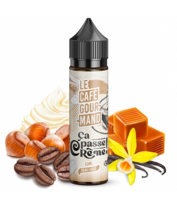 E liquide Le Café Gourmand Ça Passe Crème 50ml