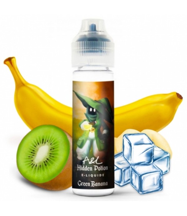 E liquide Green Banana Hidden Potion A&L 50ml