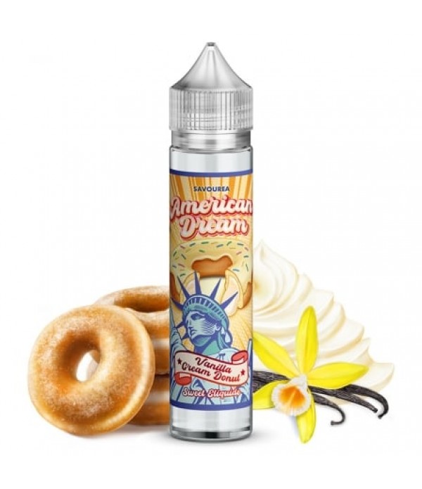 E liquide Vanilla Cream Donut American Dream 50ml ...