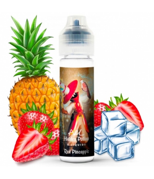 E liquide Red Pineapple Hidden Potion A&L 50ml