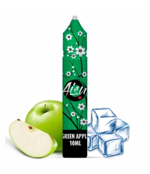 Soldes 2,95€ - E liquide Green Apple 0% Sucralose Aisu | Pomme Frais pas cher