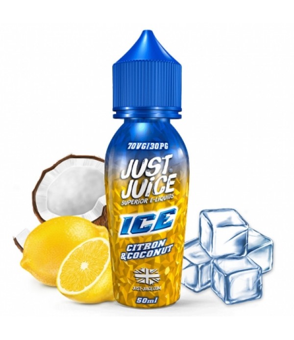 Soldes E liquide Ice Citron & Noix de Coco Jus...