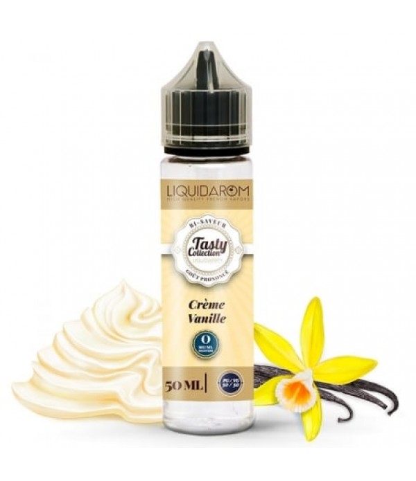 Soldes E liquide Crème Vanille Tasty Collection 50ml / 100ml