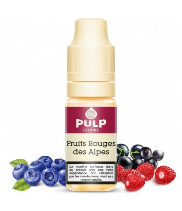 E liquide Fruits Rouges des Alpes Pulp | Myrtille ...
