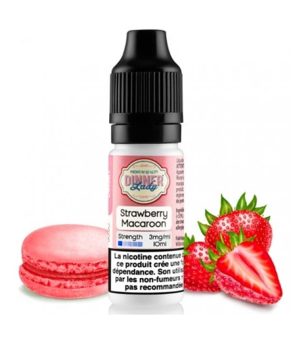 Soldes E liquide Strawberry Macaroon Dinner Lady |...