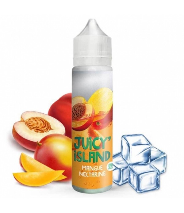 E liquide Mangue Nectarine Juicy Island 50ml