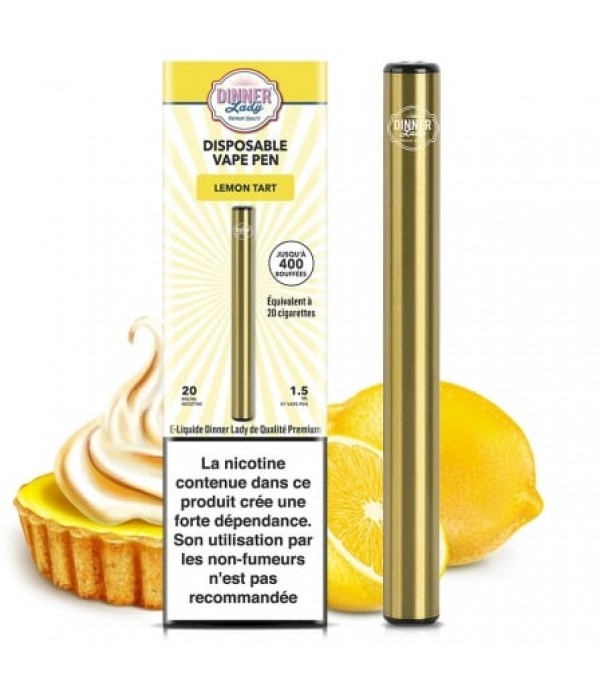 Soldes 1,71€ - Vape Pen Dinner Lady | Puff Dinner Lady | Cigarette electronique Vape Pen pas cher