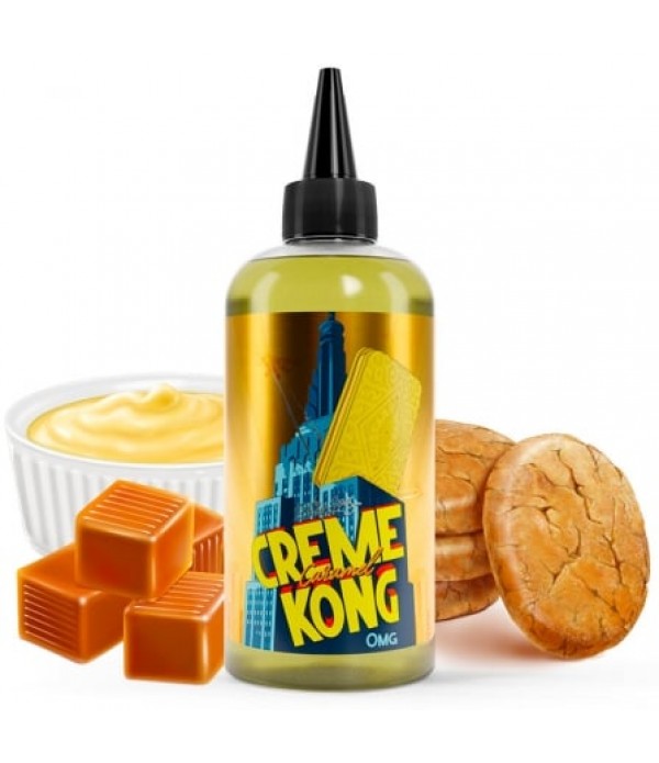 E liquide Creme Kong Caramel Joe's Juice 200m...