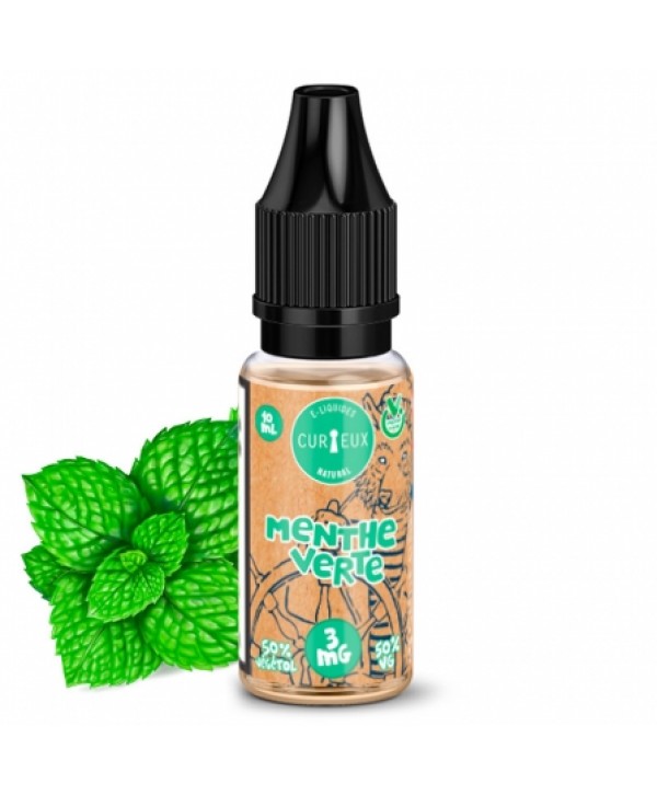 E liquide Menthe Verte Curieux | Menthe verte