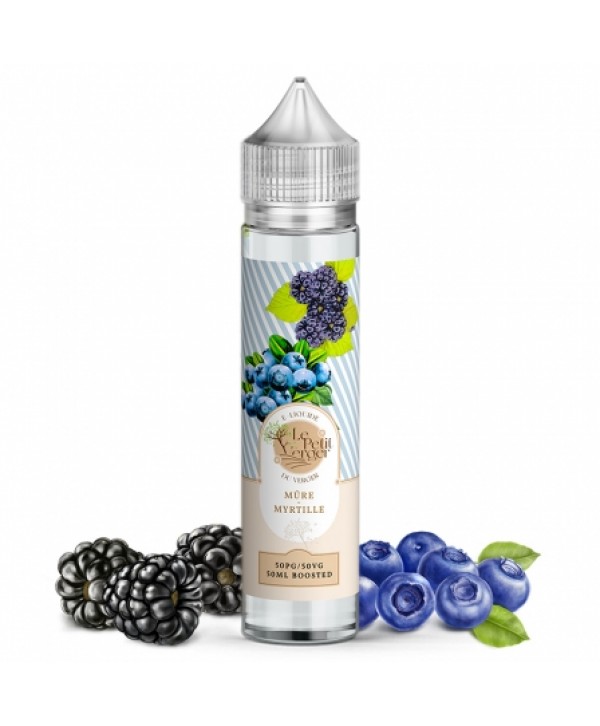 E liquide Mûre Myrtille Le Petit Verger 50ml