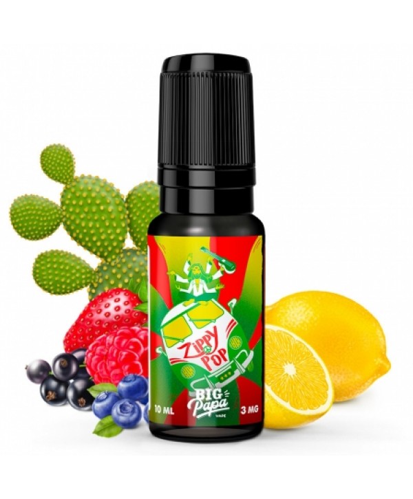 E liquide Zippy Pop Big Papa | Fruits rouges Cactus Citron