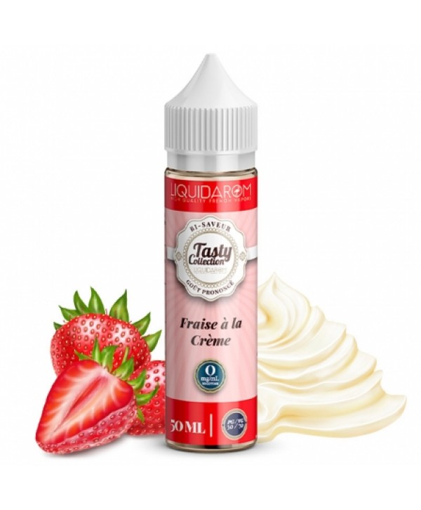 E liquide Fraise crème Tasty Collection 50ml