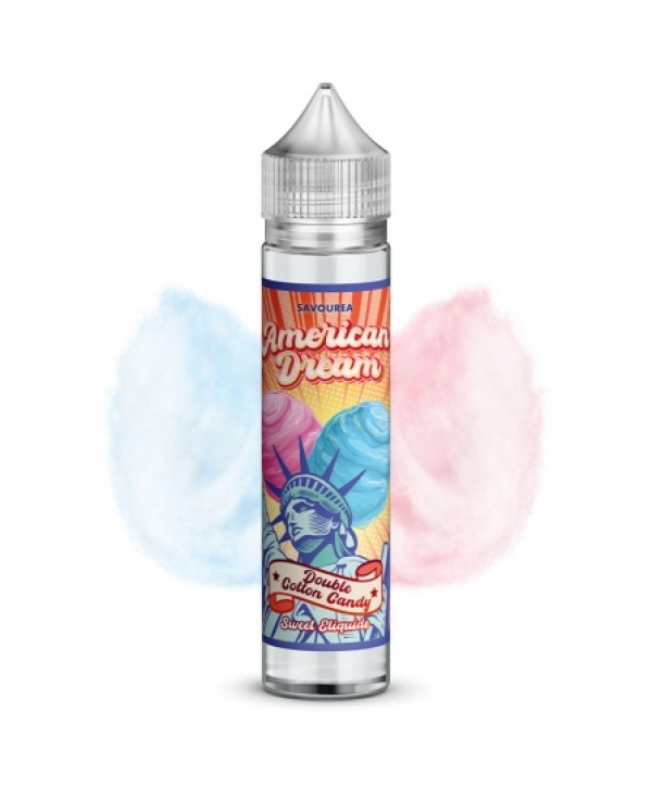 E liquide Double Cotton Candy American Dream 50ml / 100ml
