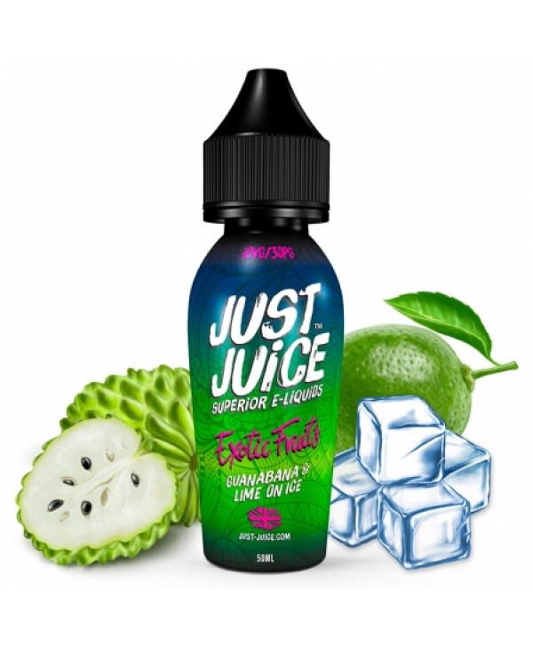 E liquide Guanabana & Lime On Ice Just Juice 50ml