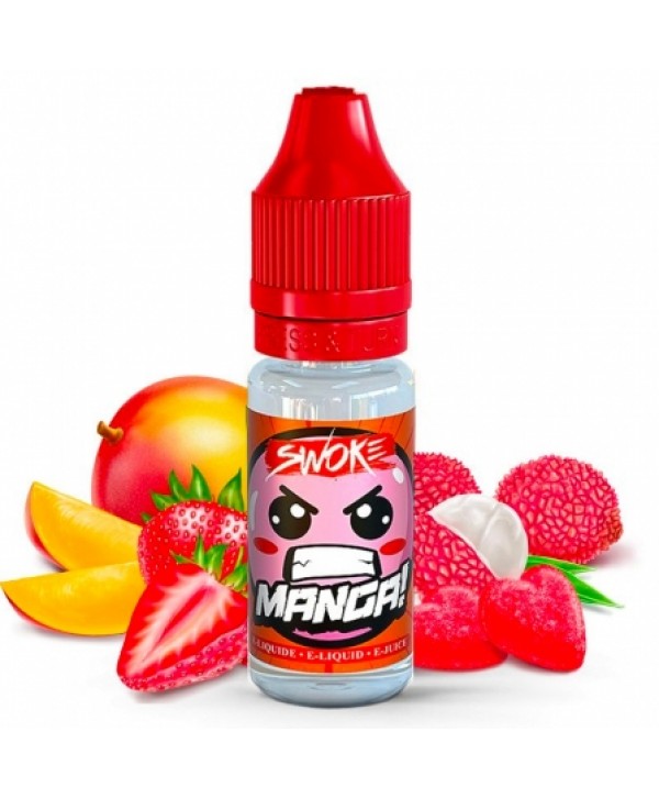 Soldes E liquide Manga Swoke | Licthi Fraise bonbon Mangue