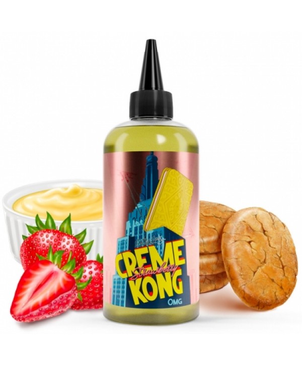 E liquide Creme Kong Strawberry Joe's Juice 200ml
