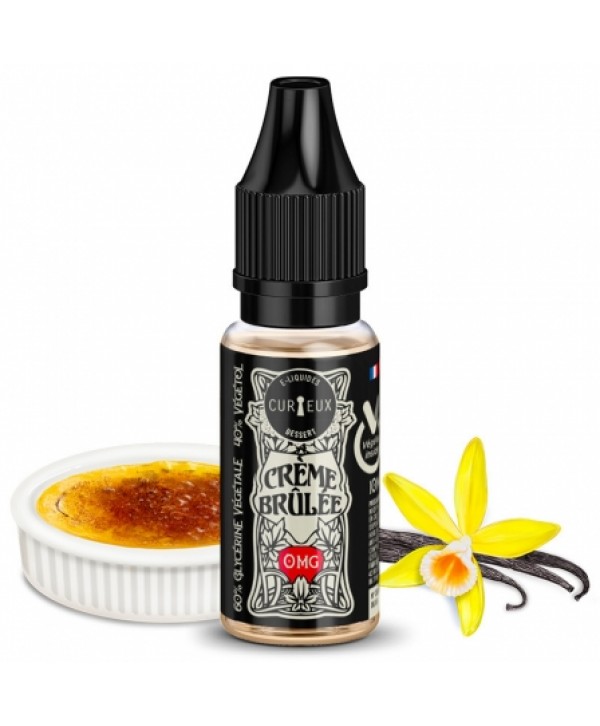E liquide Crème Brûlée Dessert Curieux | Crème Vanille Caramel
