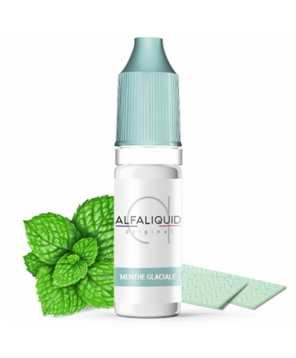 E liquide Menthe glaciale Alfaliquid | Menthe Chewing-gum