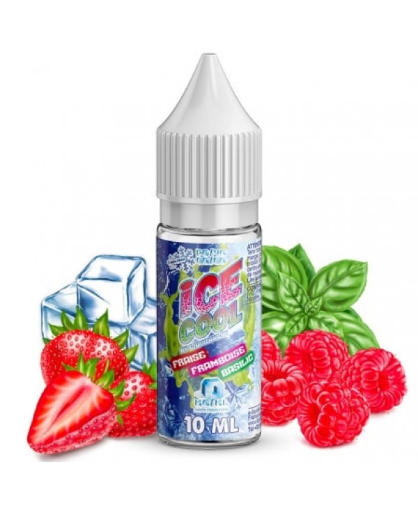 Soldes E liquide Fraise Framboise Basilic Ice Cool | Fraise Framboise Basilic Frais