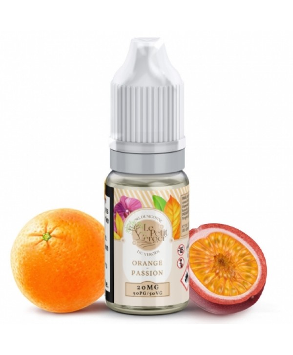 E liquide Orange Passion Sels de nicotine Le Petit Verger | Sel de Nicotine
