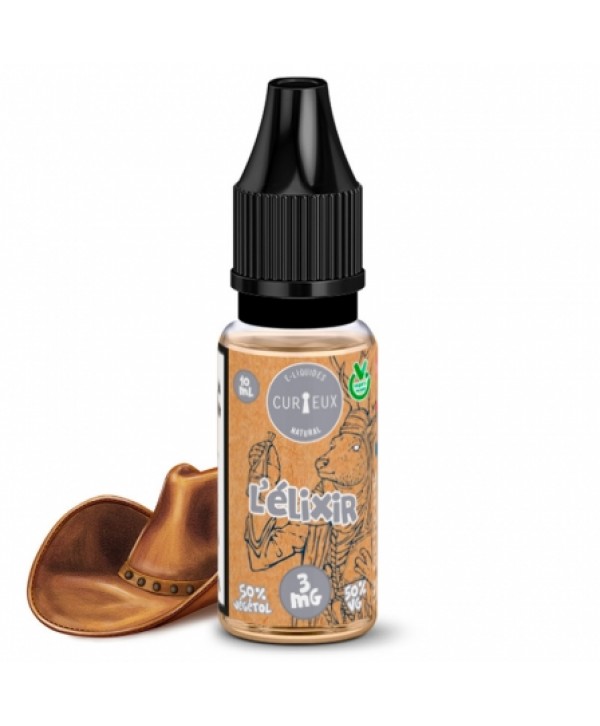 E liquide L'Élixir Curieux | Tabac blond