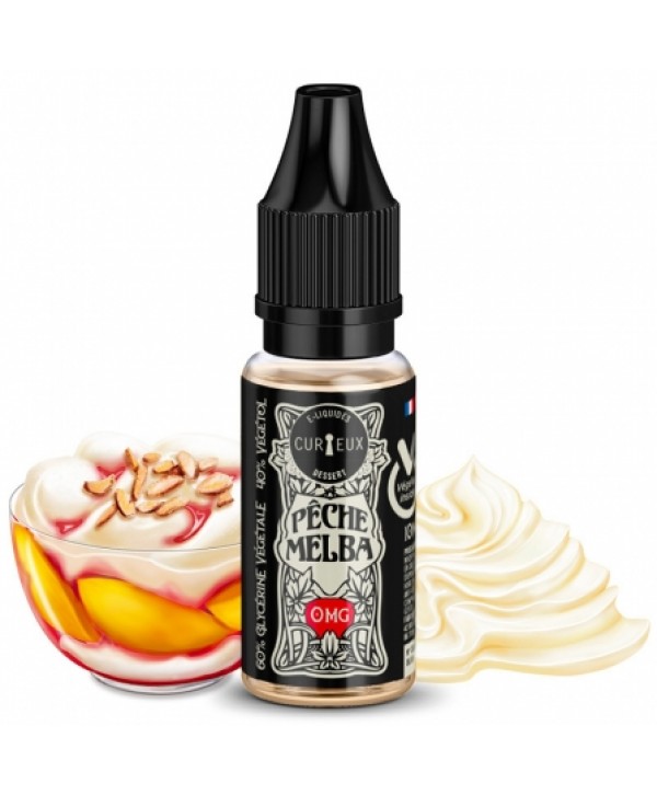 E liquide Pêche Melba Dessert Curieux | Pêche Crème