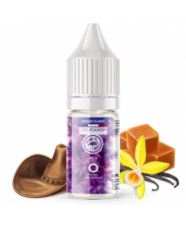 E liquide RY4 LiquidArom | Tabac Caramel Vanille
