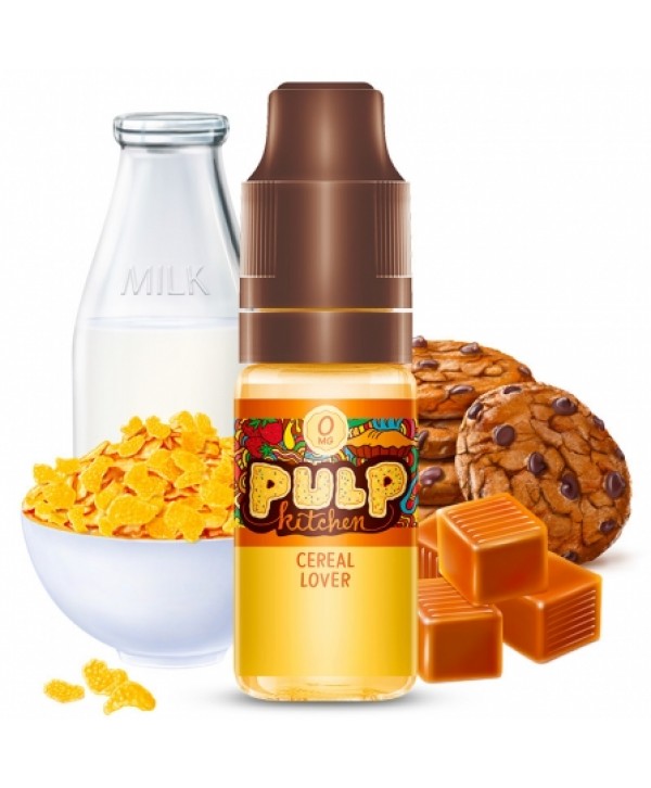 E liquide Cereal Lover PULP Kitchen | Céréales Caramel Cookie Lait