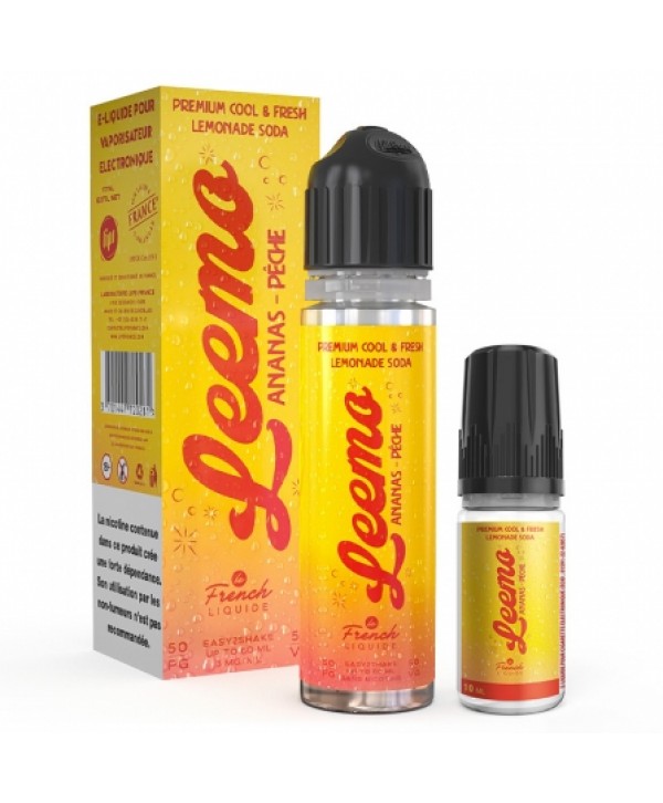 E liquide Ananas Pêche Leemo 60ml