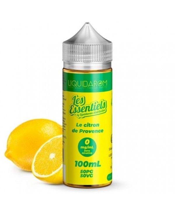 Soldes E liquide Le Citron De Provence Les Essentiels 50ml / 100ml