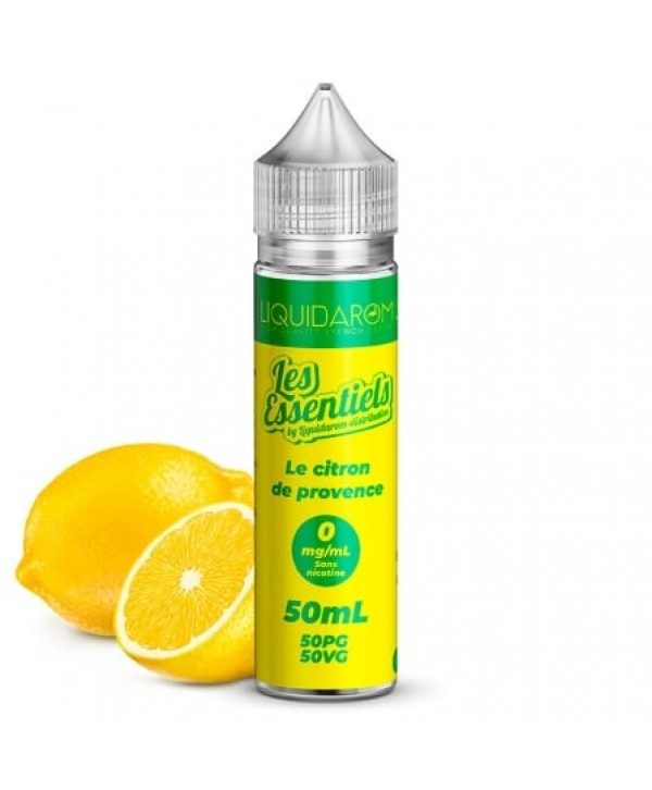 Soldes E liquide Le Citron De Provence Les Essentiels 50ml / 100ml