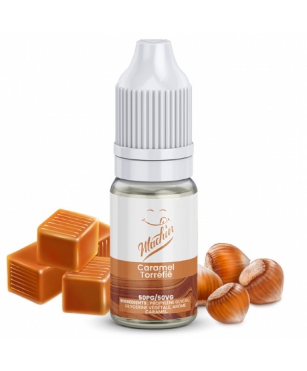 E liquide Caramel Torréfié Machin | Caramel Praliné Noisette
