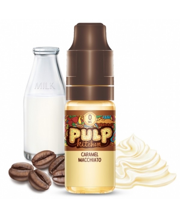E liquide Caramel Macchiato PULP Kitchen | Café Lait Chantilly Caramel