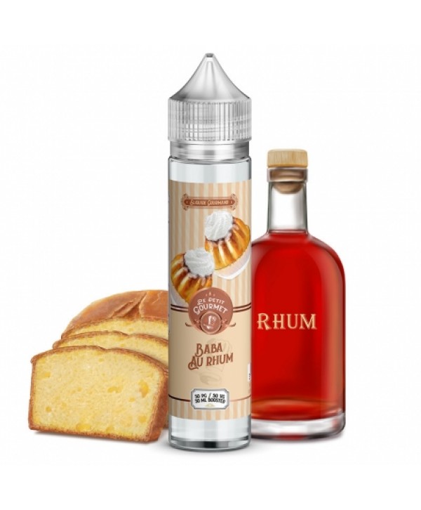 E liquide Baba au Rhum Le Petit Gourmet 50ml