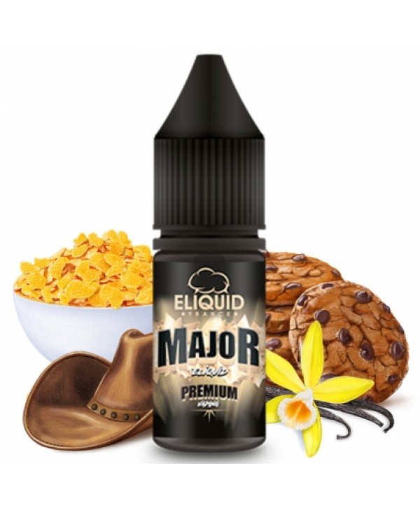 E liquide Le Major eLiquid France | Céréales Sucre Tabac Vanille Cookie