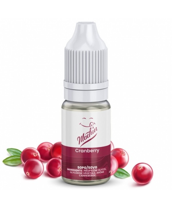 E liquide Cranberry Machin | Canneberge