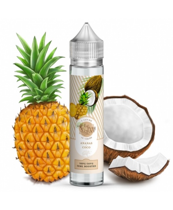 E liquide Ananas Coco Le Petit Verger 50ml