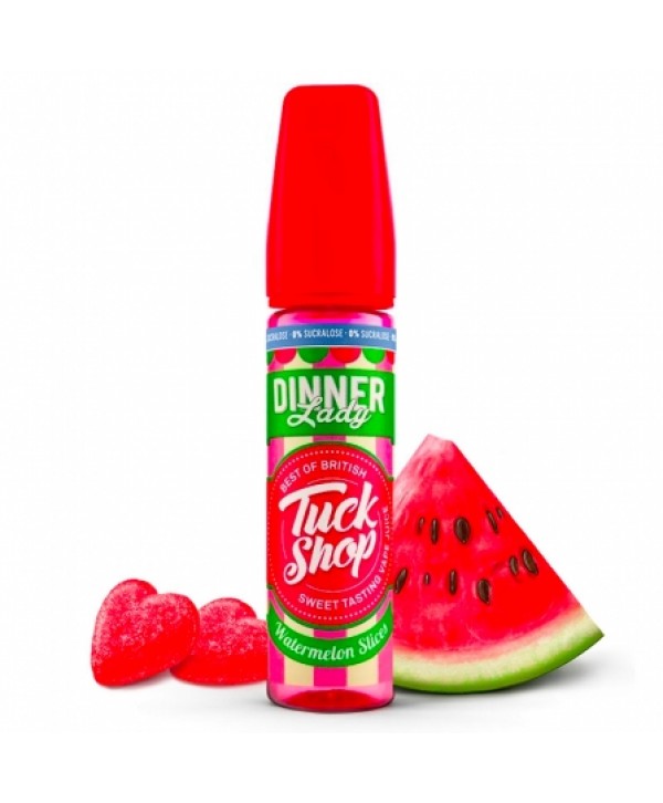 E liquide Watermelon Slices 0% Sucralose Dinner Lady 50ml