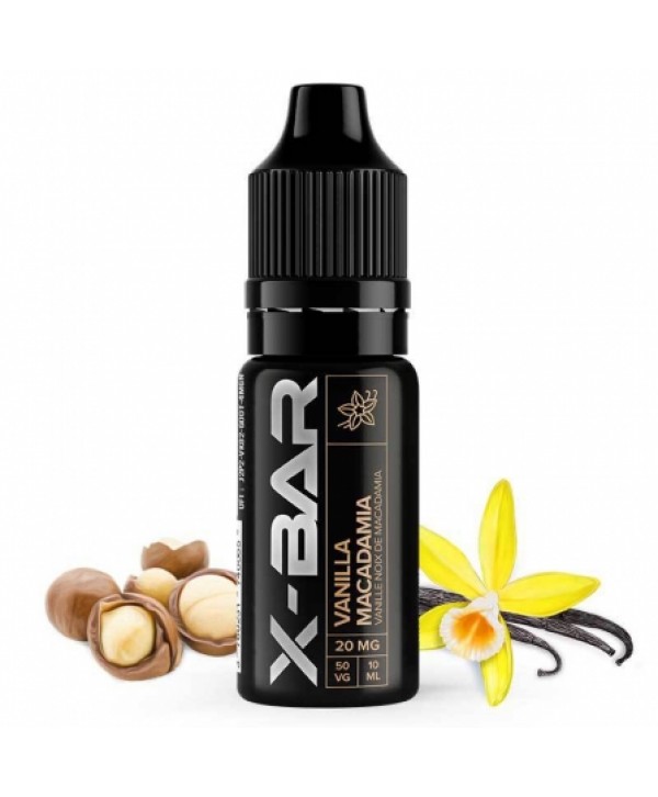 E liquide Vanilla Macadamia X-Bar | Noix de macadamia Vanille