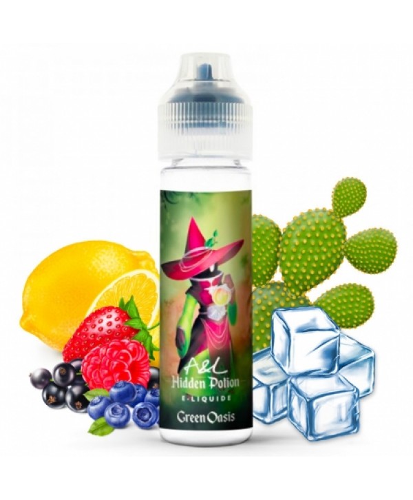 E liquide Green Oasis Hidden Potion A&L 50ml