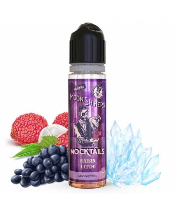 E liquide Mocktails Raisin Litchi Moonshiners 50ml