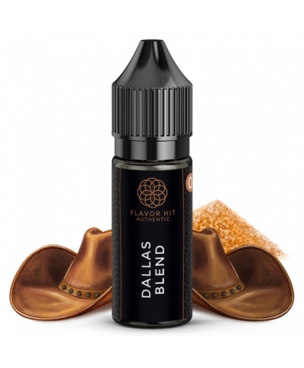 E liquide Dallas Blend Flavor Hit | Tabac brun Tabac blond Cassonade