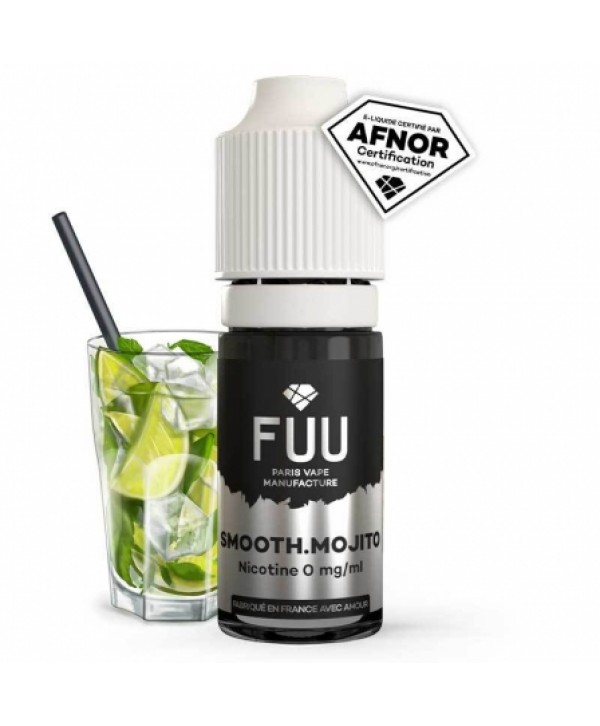 Soldes E liquide Smooth Mojito Silver FUU | Rhum Citron vert Menthe