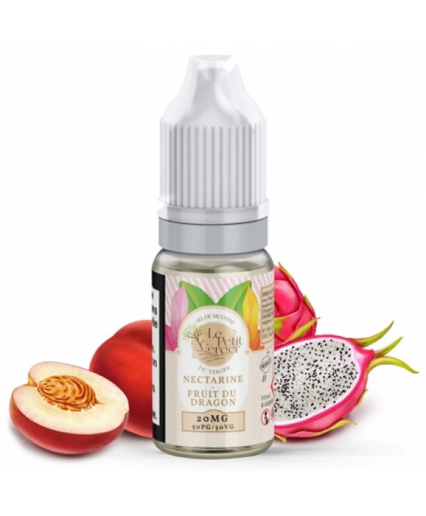 E liquide Nectarine Fruit du Dragon Sels de nicotine Le Petit Verger | Sel de Nicotine