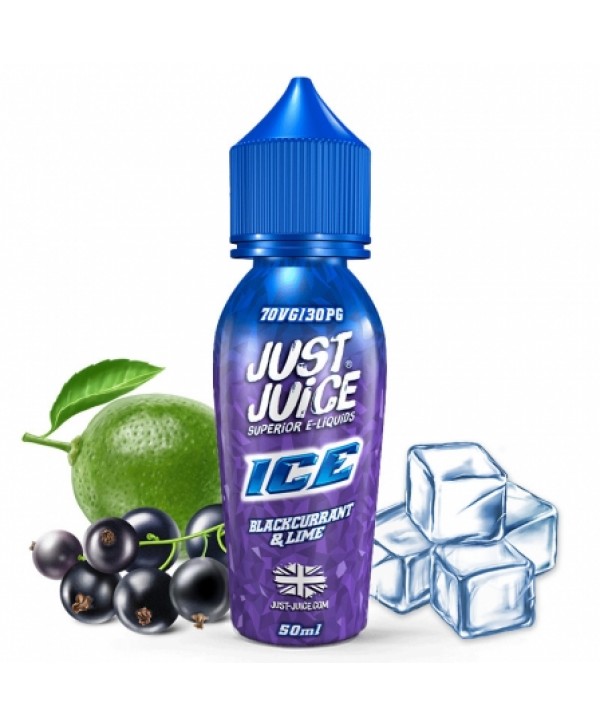 E liquide Ice Cassis & Citron Vert Just Juice 50ml