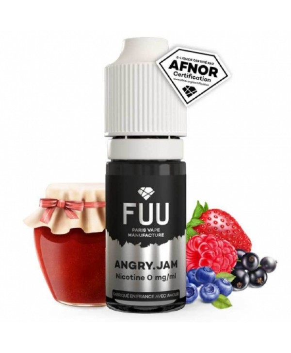Soldes E liquide Angry Jam Silver FUU | Confiture Fruits rouges