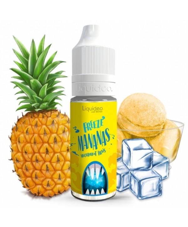 E liquide Mananas Freeze Liquideo | Sorbet Ananas Frais