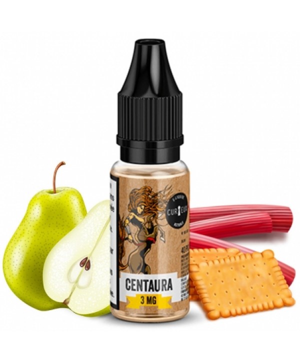 E liquide Centaura Astrale Curieux | Crumble Poire Rhubarbe Caramel