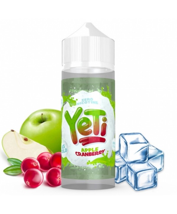 E liquide Apple Cranberry Yeti 100ml