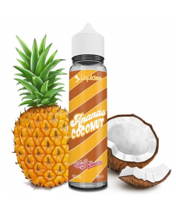 E liquide Ananas Coconut Wpuff Flavors 50ml